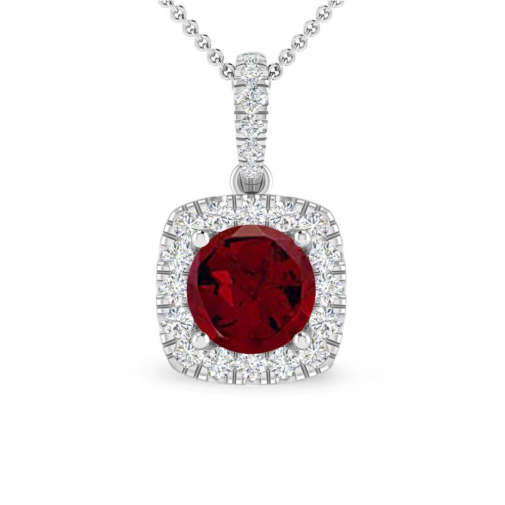 White Gold - Garnet