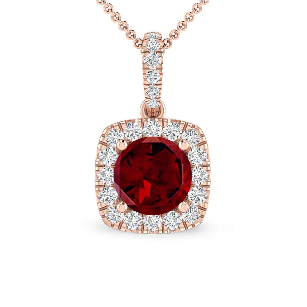 Rose Gold - Garnet