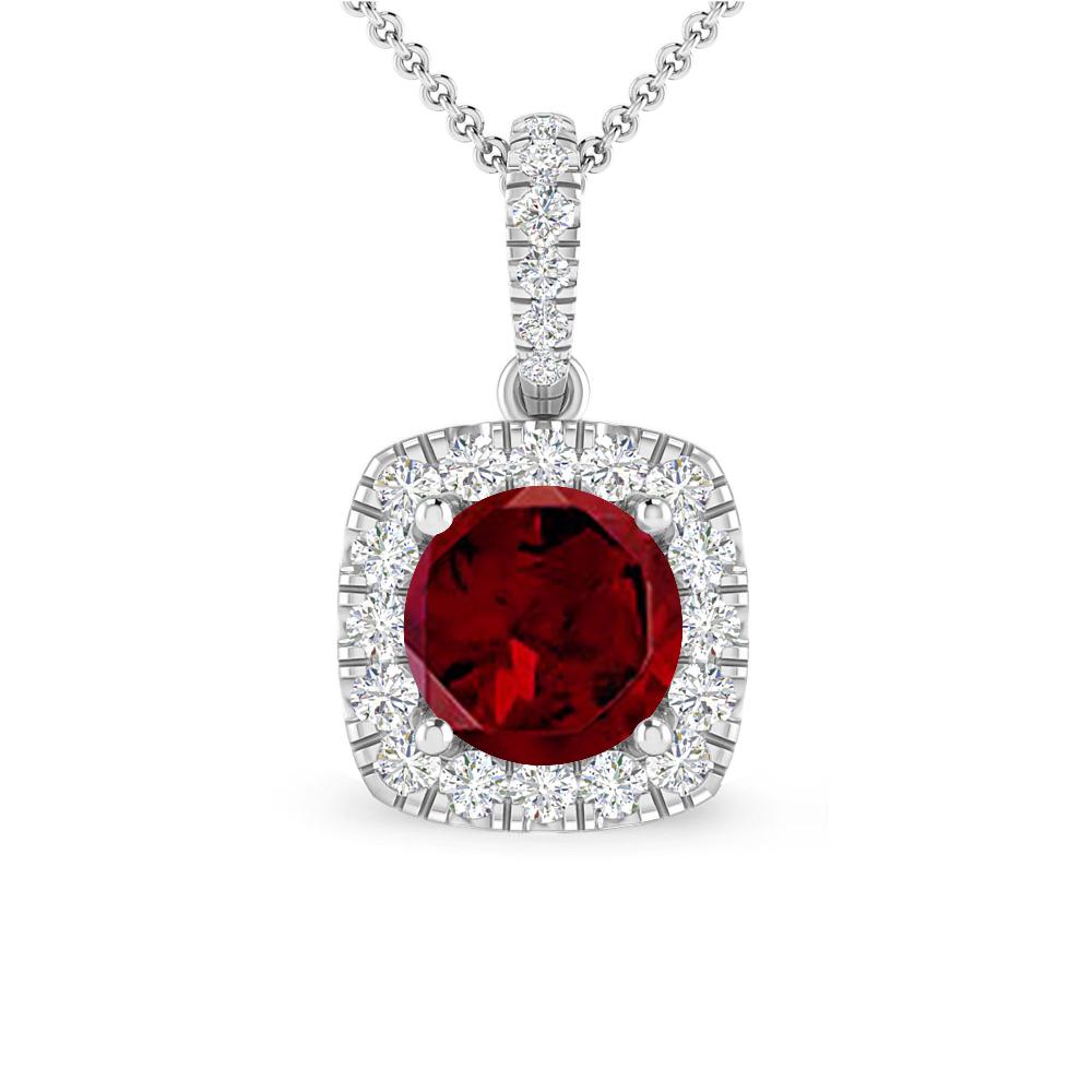 White Gold - Garnet