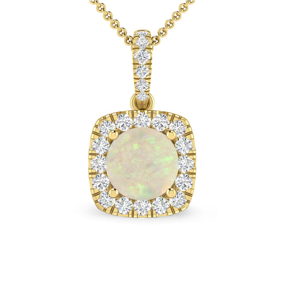 Yellow Gold - Opal