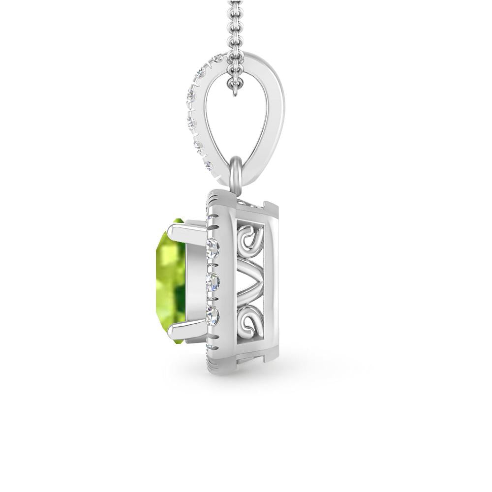 White Gold - Peridot