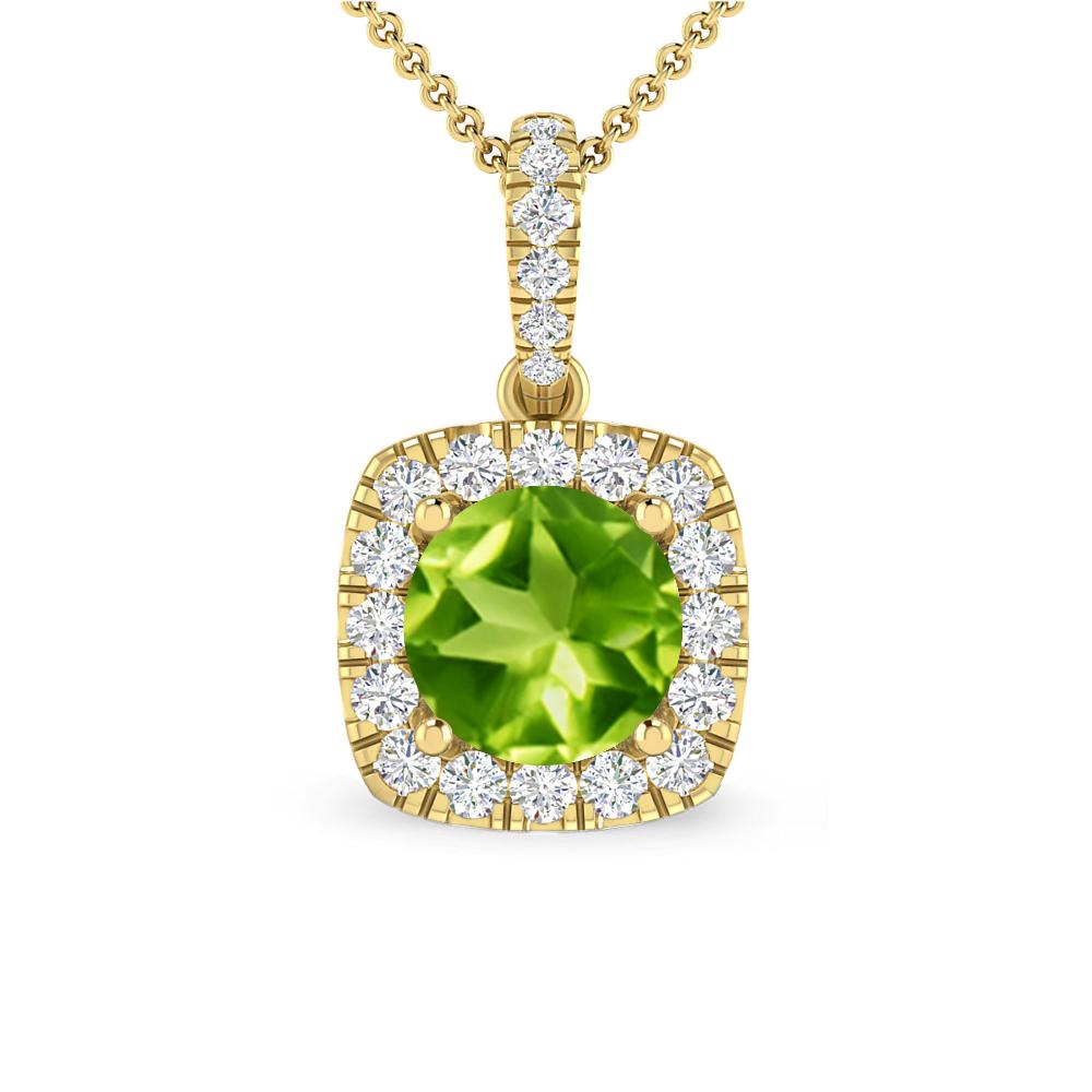 Yellow Gold - Peridot