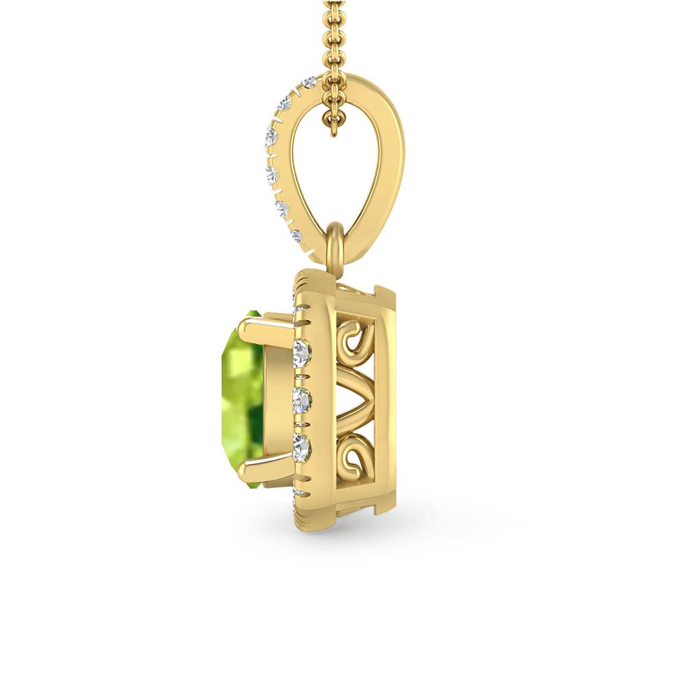 Yellow Gold - Peridot