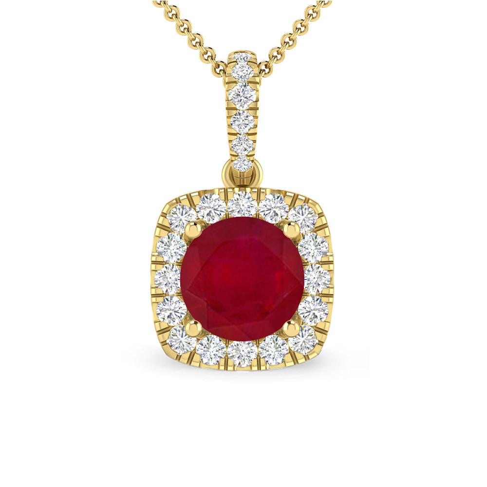 Yellow Gold - Ruby