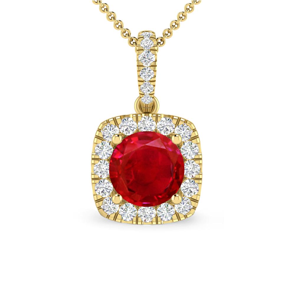 Yellow Gold - Ruby