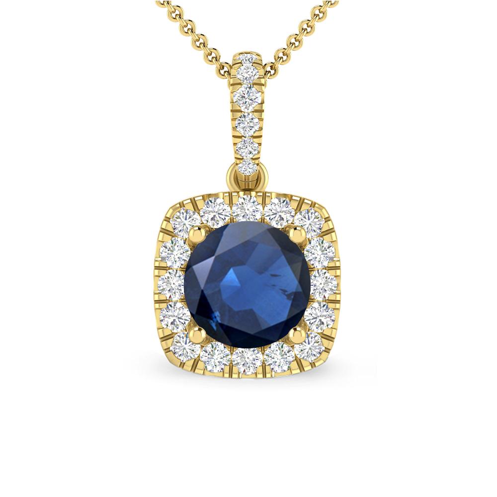 Yellow Gold - Sapphire