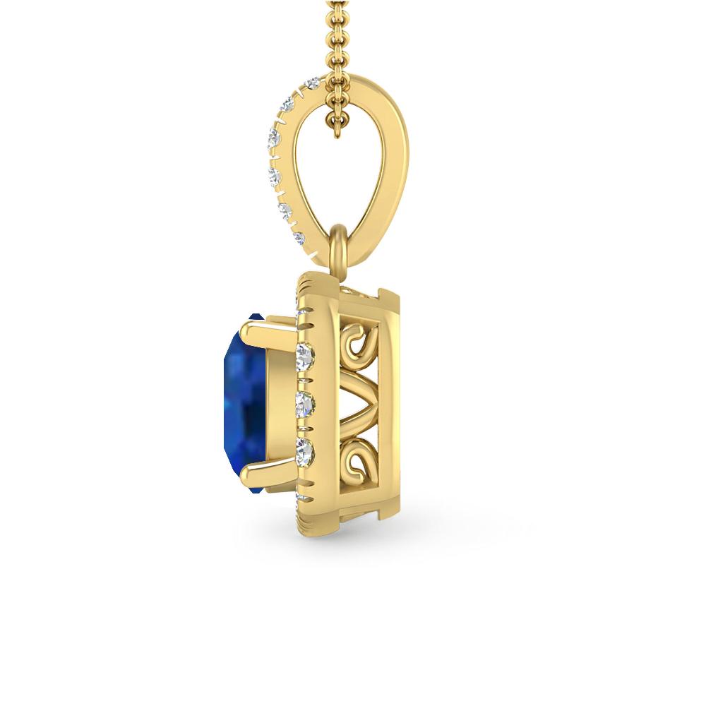 Yellow Gold - Sapphire