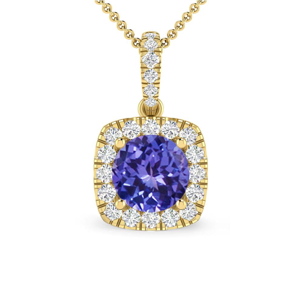 Yellow Gold - Tanzanite