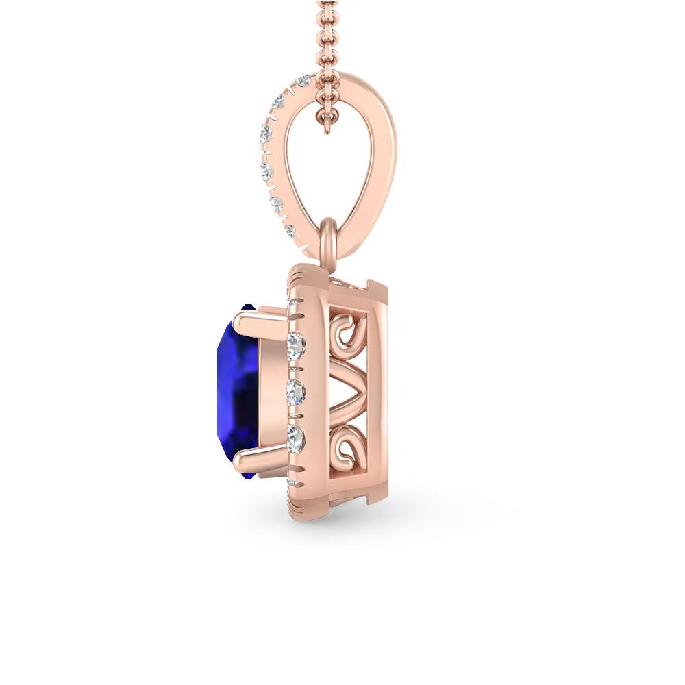 Rose Gold - Tanzanite