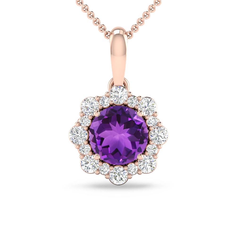 Rose Gold - Amethyst
