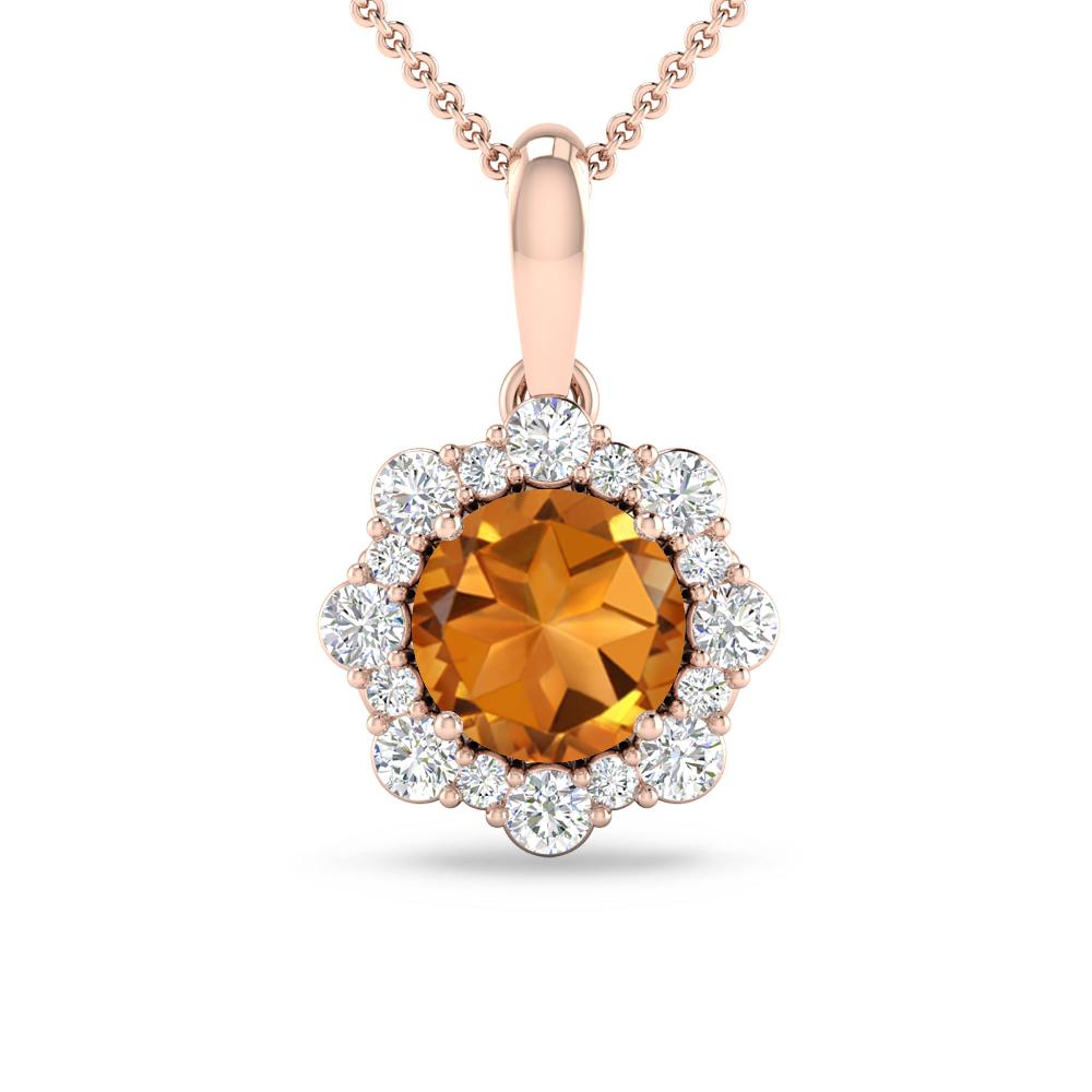 Rose Gold - Citrine