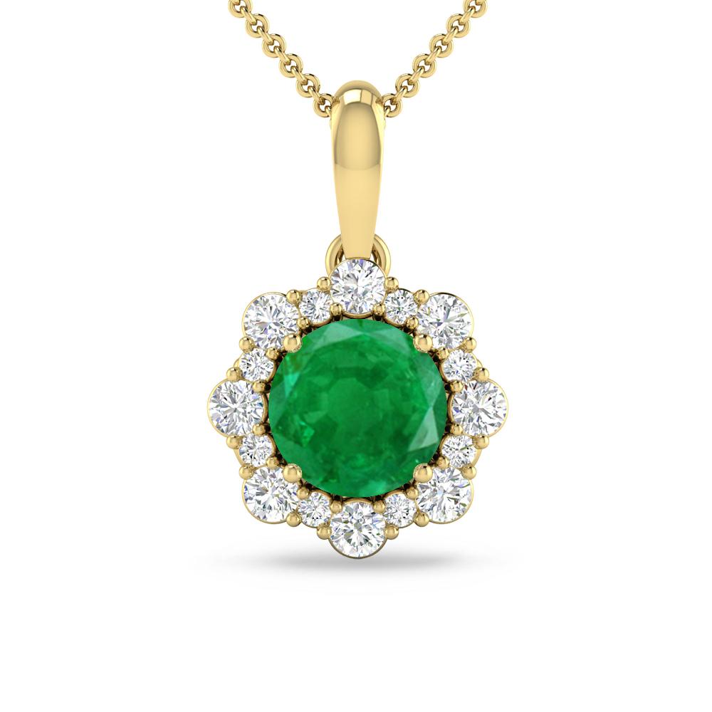 Yellow Gold - Emerald
