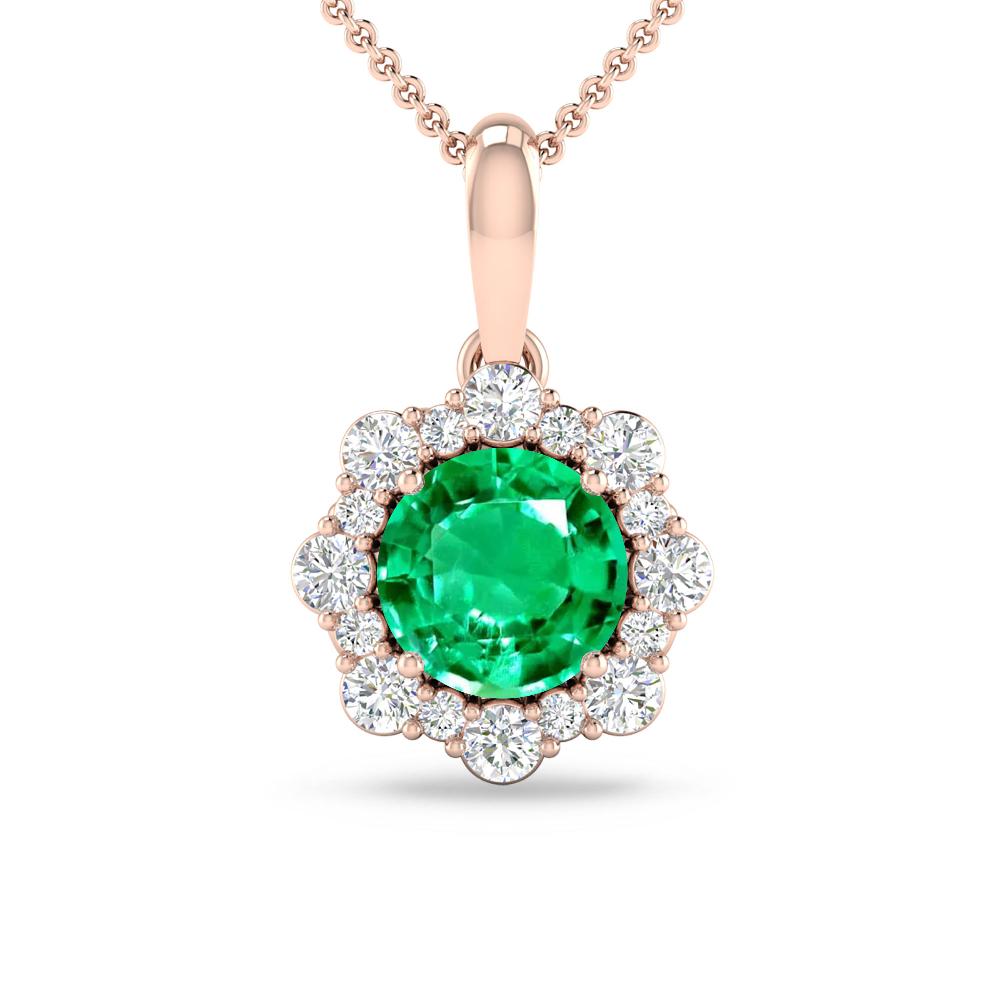 Rose Gold - Emerald