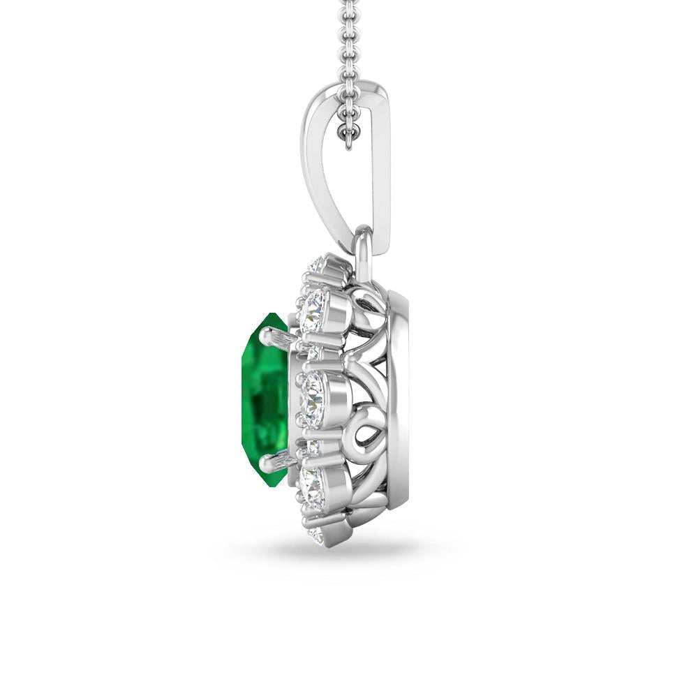 White Gold - Emerald