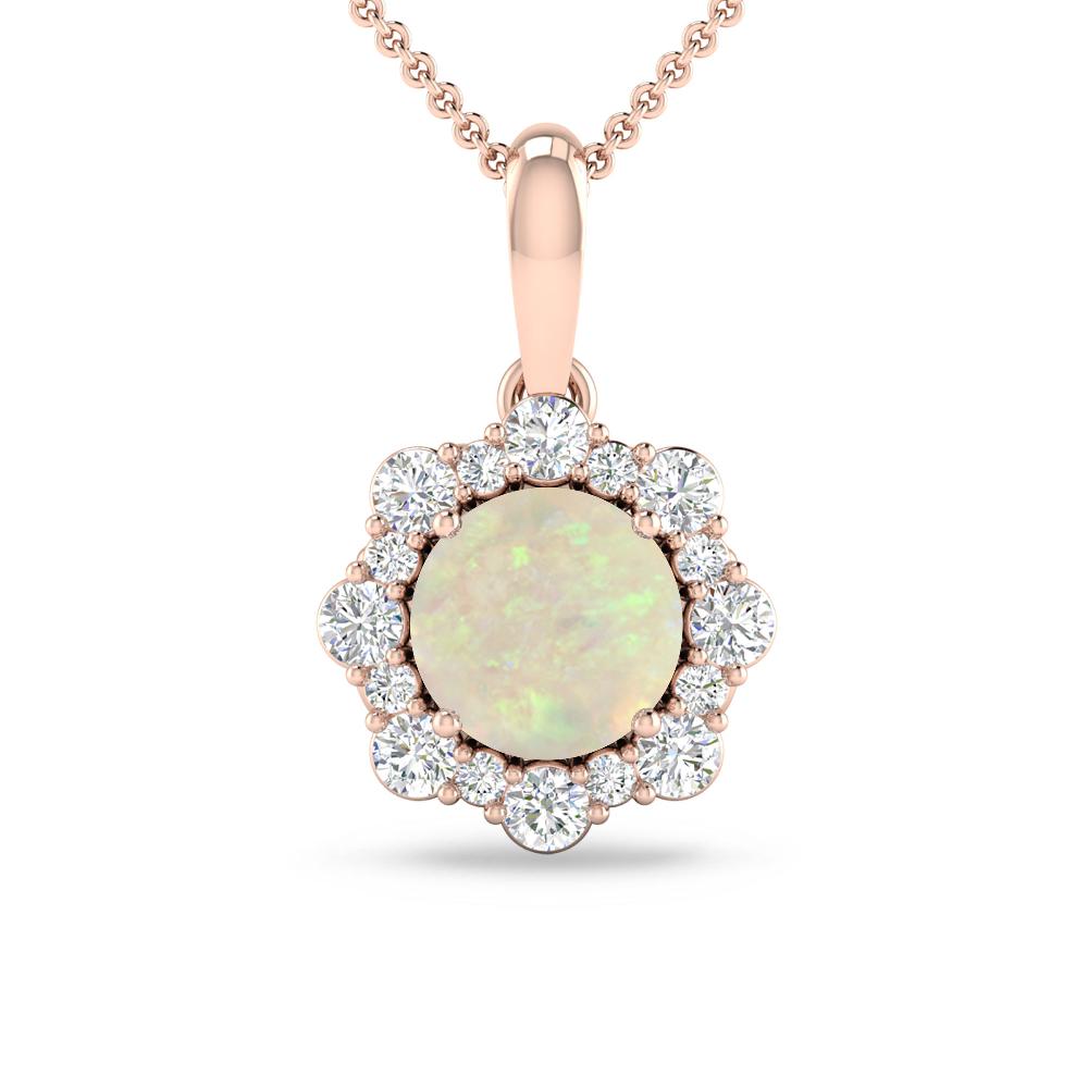 Rose Gold - Opal