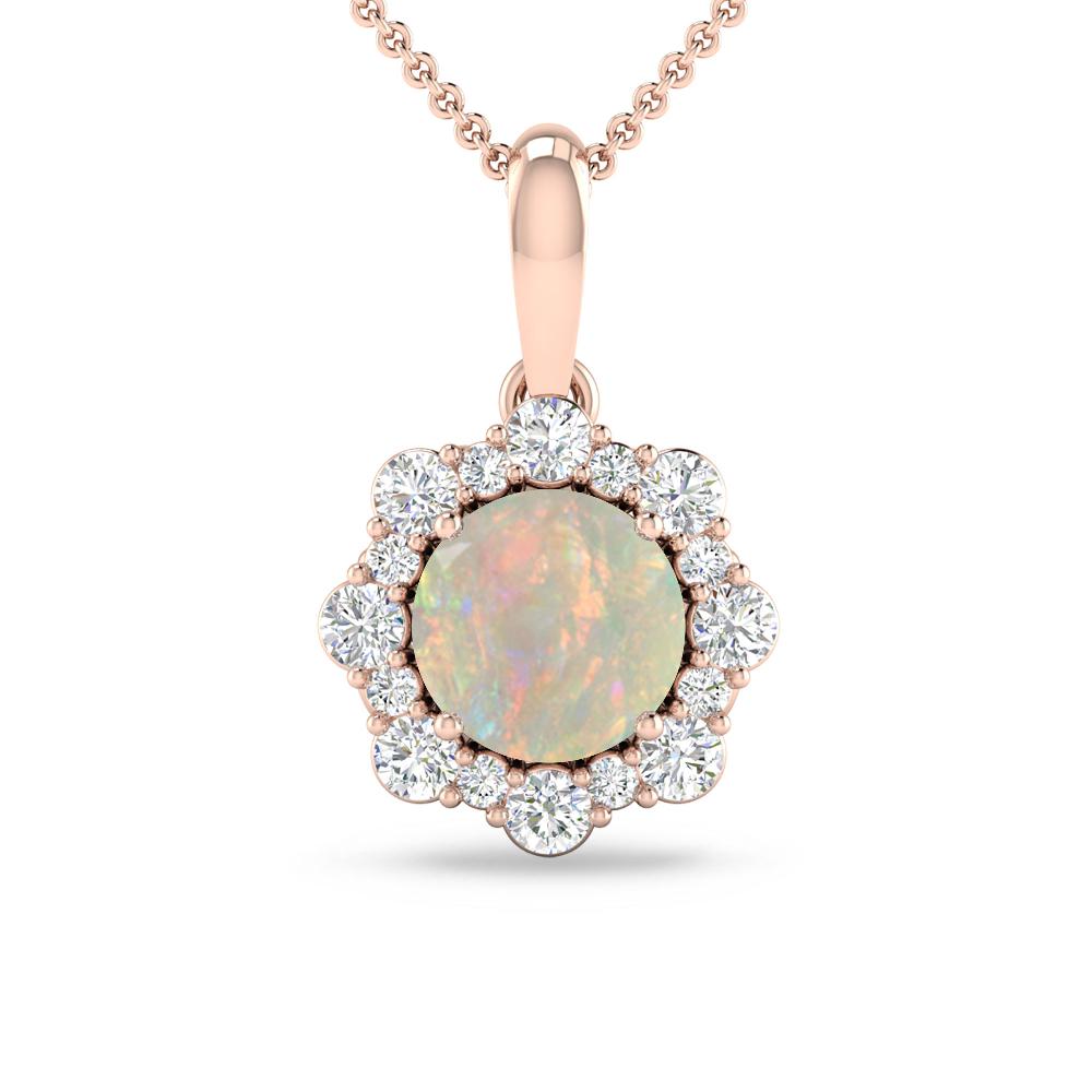 Rose Gold - Opal