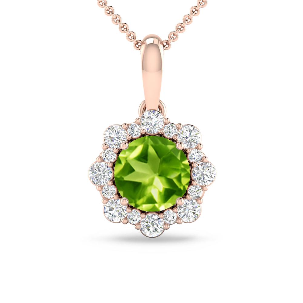 Rose Gold - Peridot