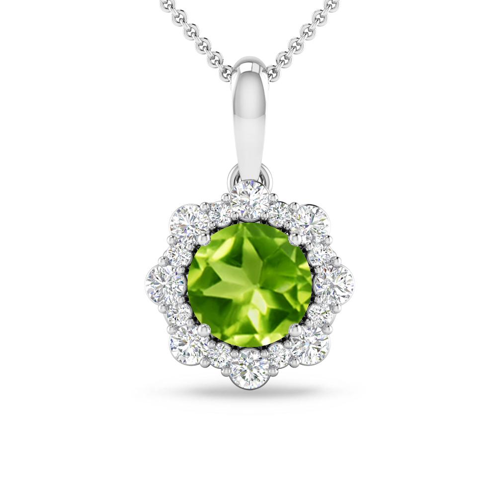 White Gold - Peridot