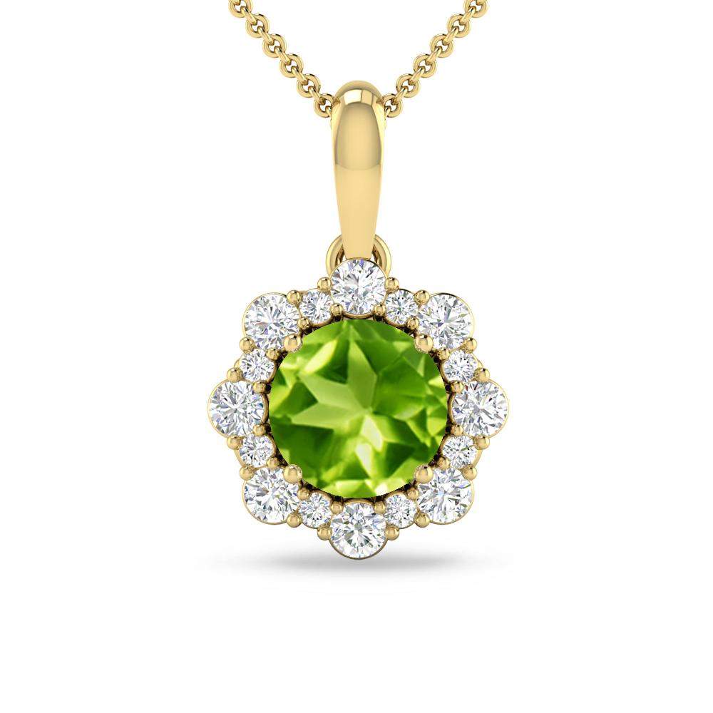 Yellow Gold - Peridot