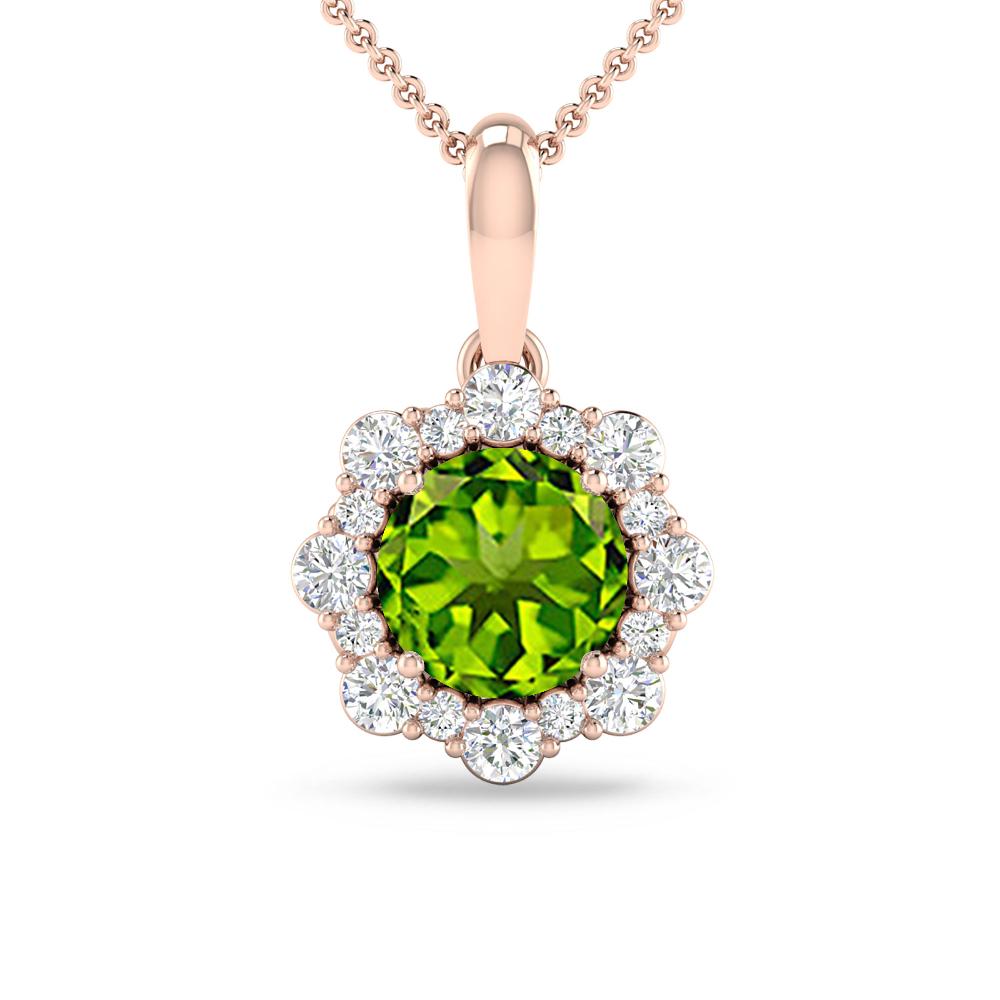 Rose Gold - Peridot