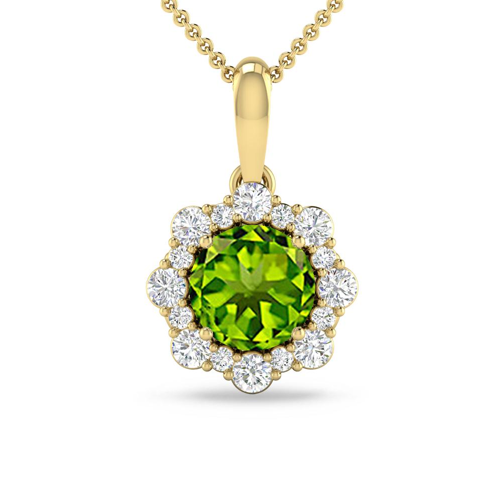 Yellow Gold - Peridot