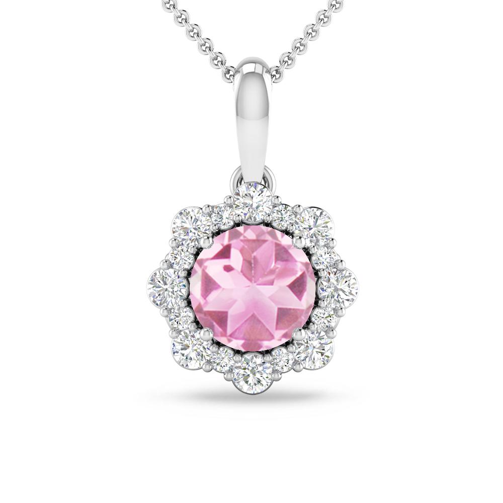 White Gold - Pink Tourmaline