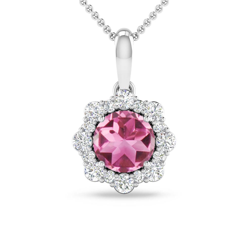 White Gold - Pink Tourmaline