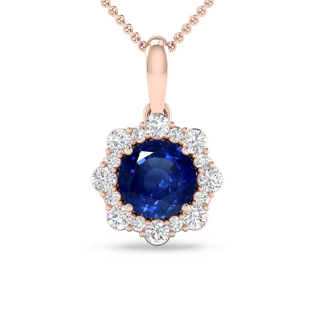 Rose Gold - Sapphire
