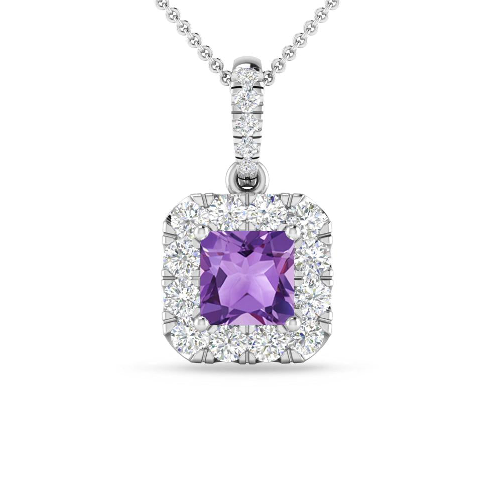 White Gold - Amethyst