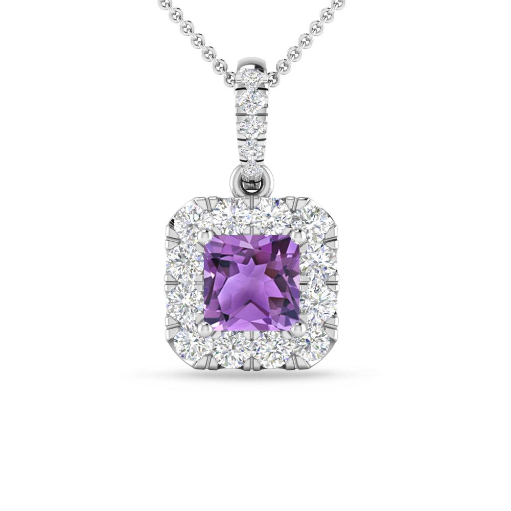 White Gold - Amethyst