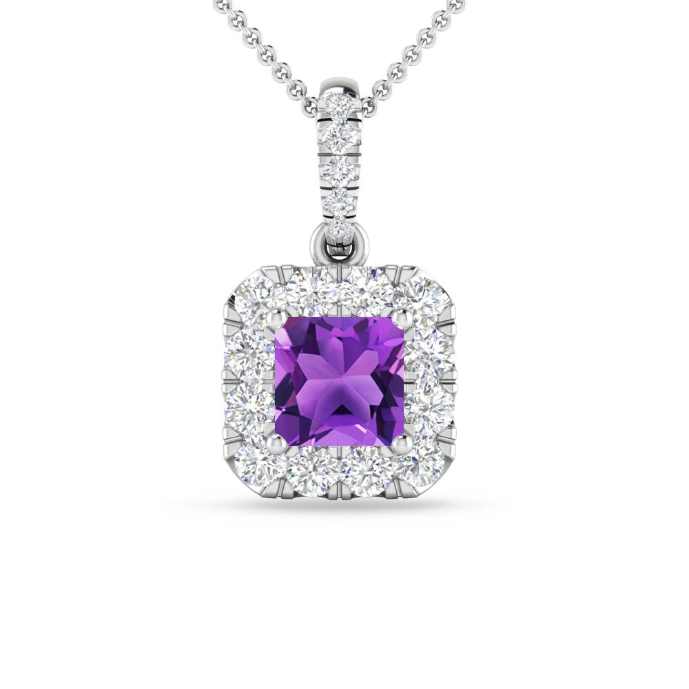 White Gold - Amethyst