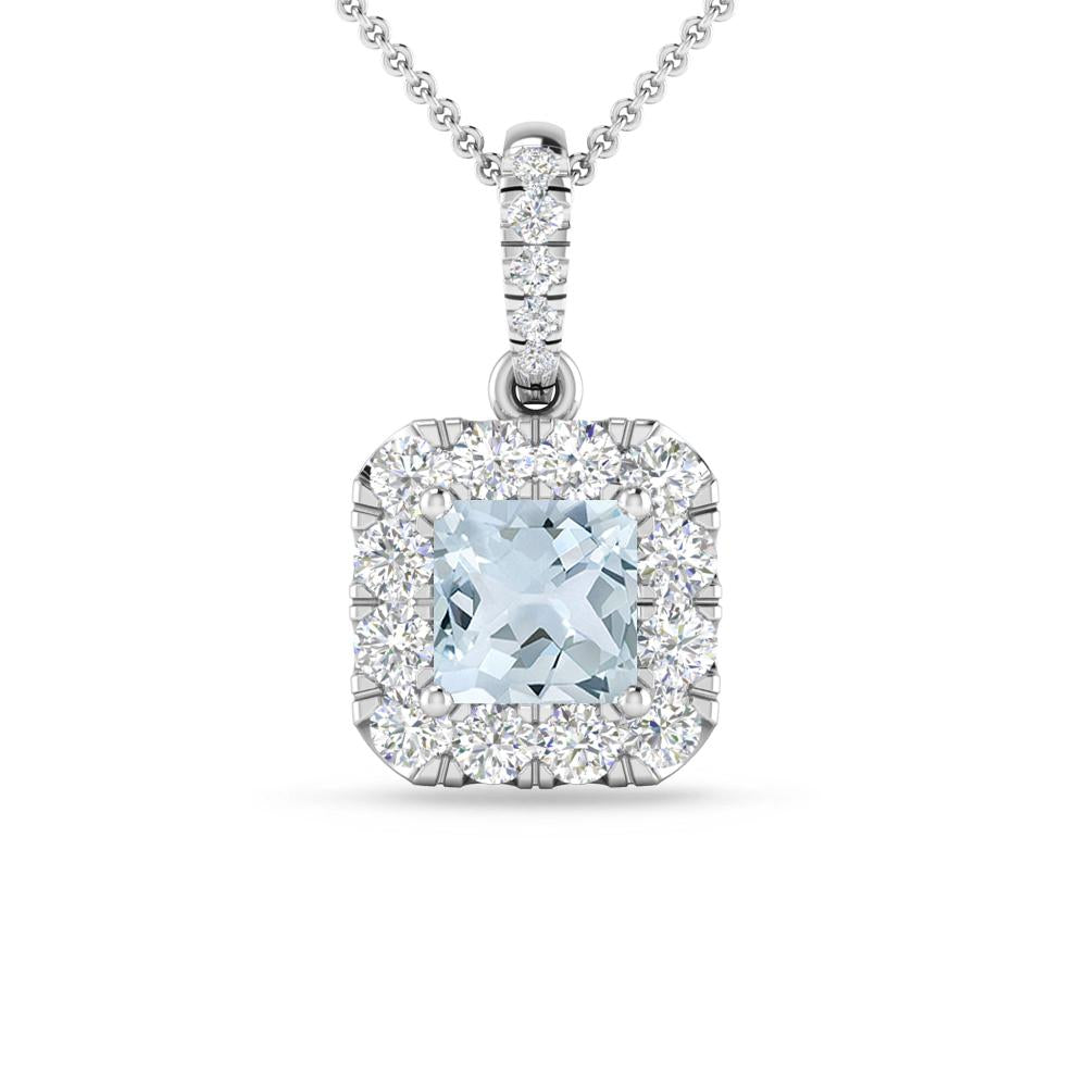 White Gold - Aquamarine