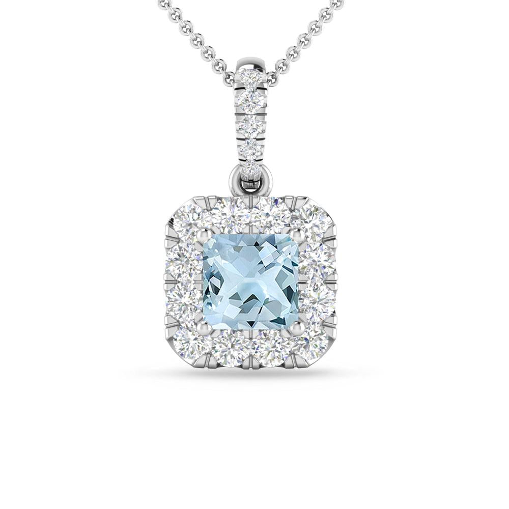 White Gold - Aquamarine