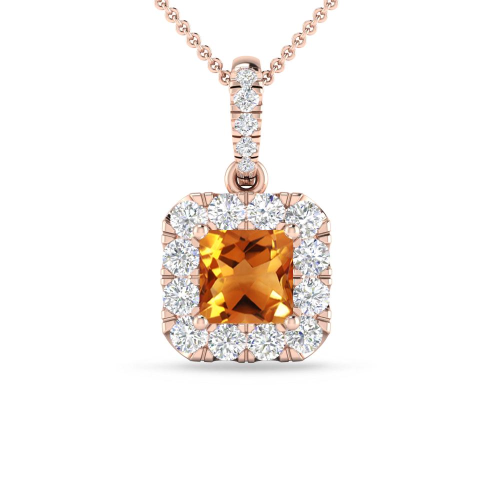 Rose Gold - Citrine