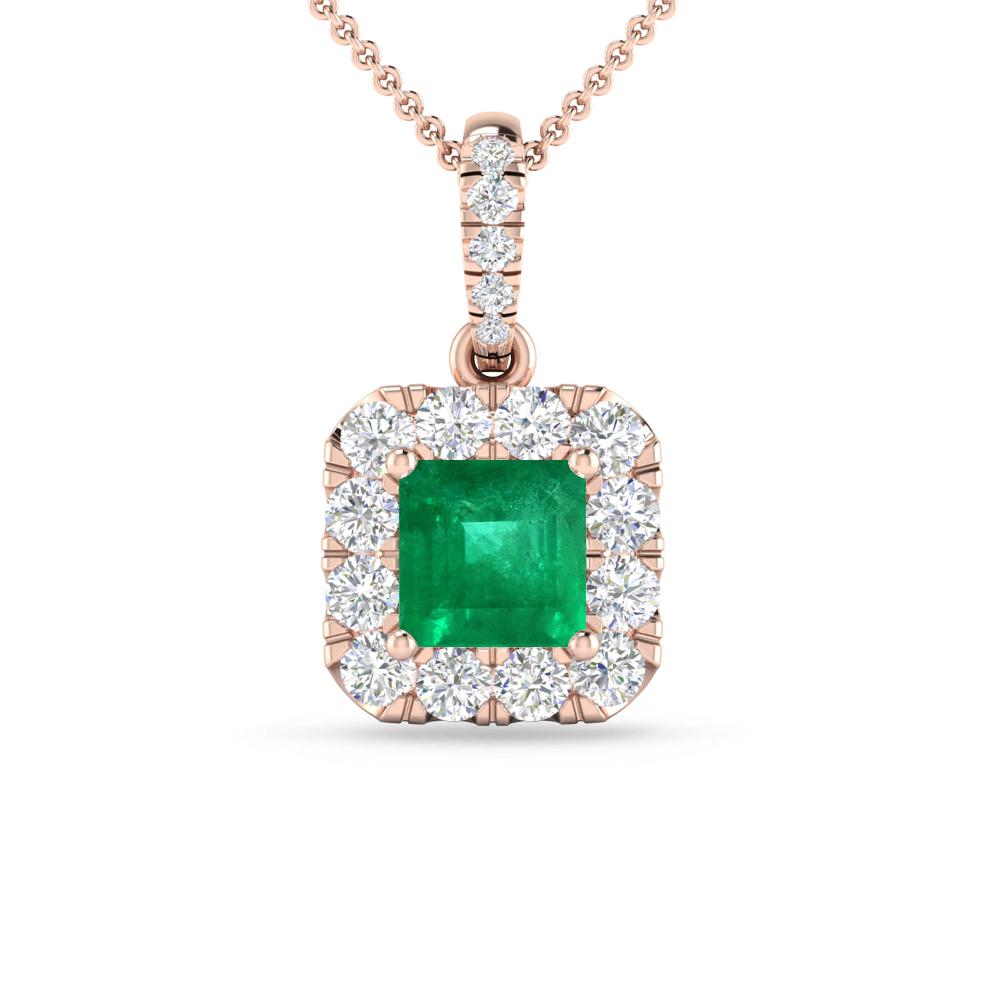 Rose Gold - Emerald