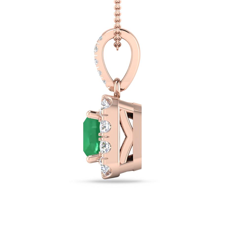 Rose Gold - Emerald