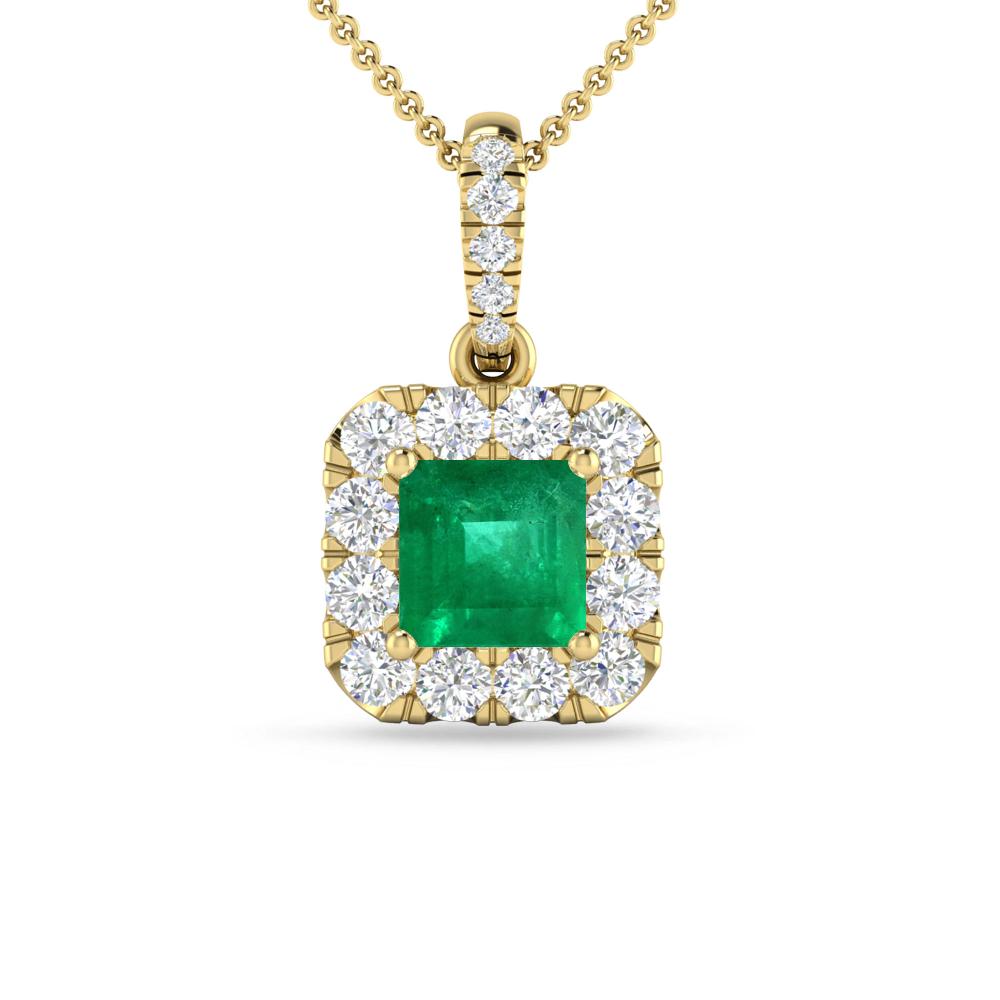 Yellow Gold - Emerald
