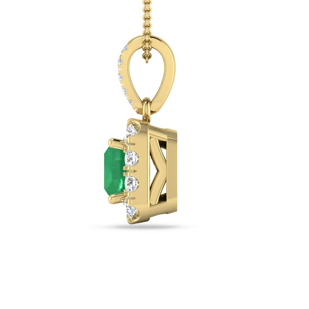 Yellow Gold - Emerald