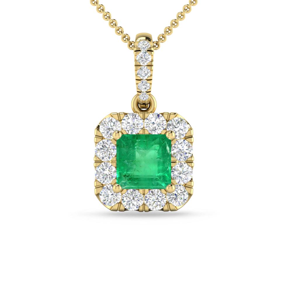 Yellow Gold - Emerald