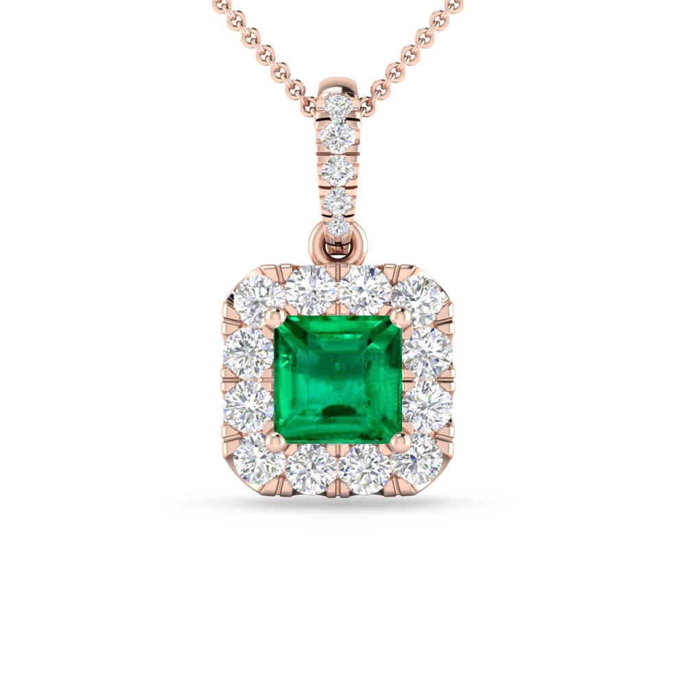 Rose Gold - Emerald