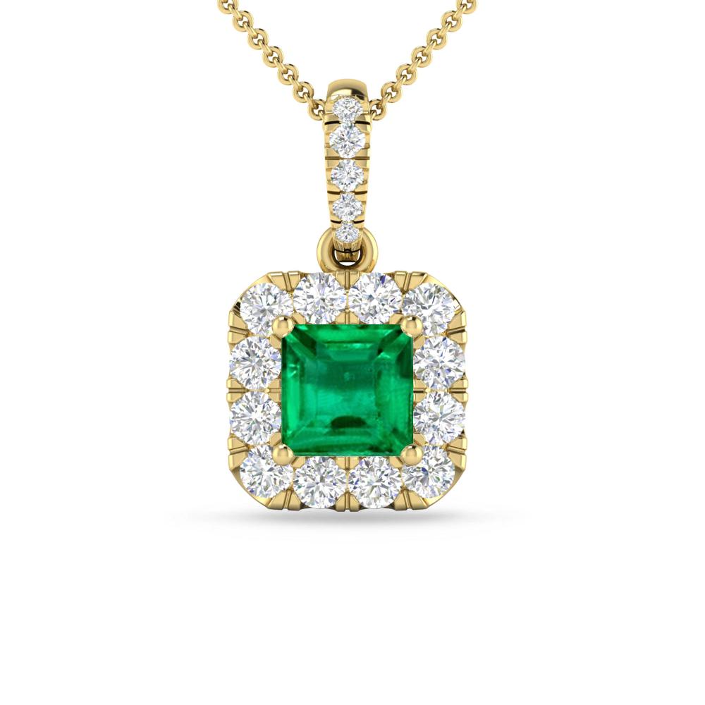 Yellow Gold - Emerald