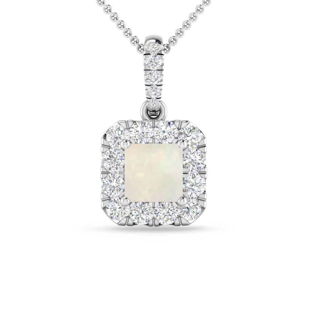 White Gold - Opal