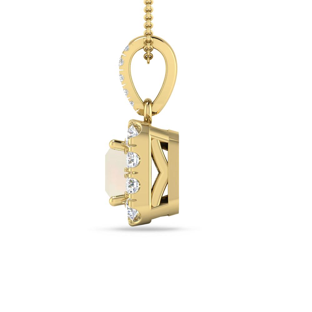 Yellow Gold - Opal