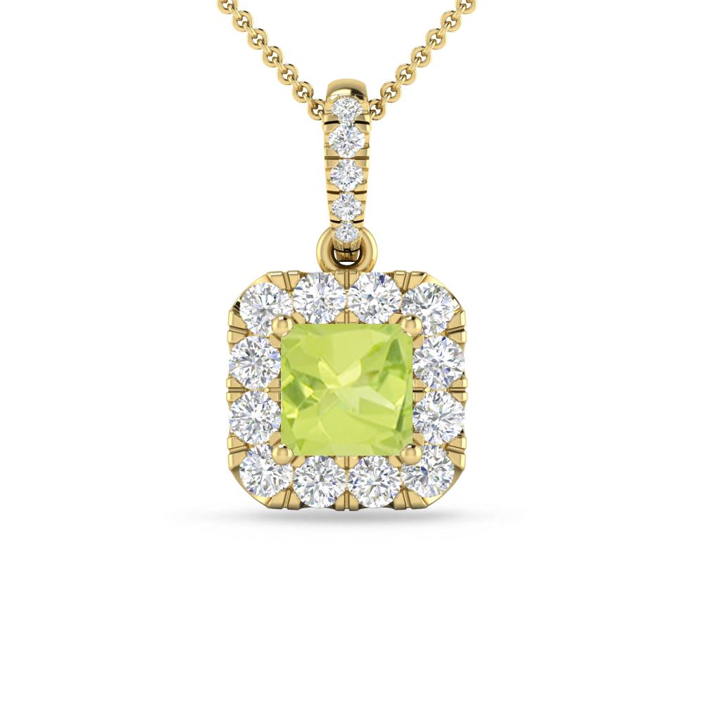 Yellow Gold - Peridot