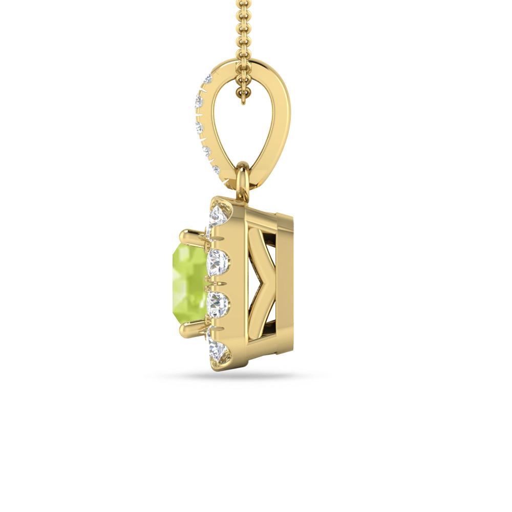 Yellow Gold - Peridot