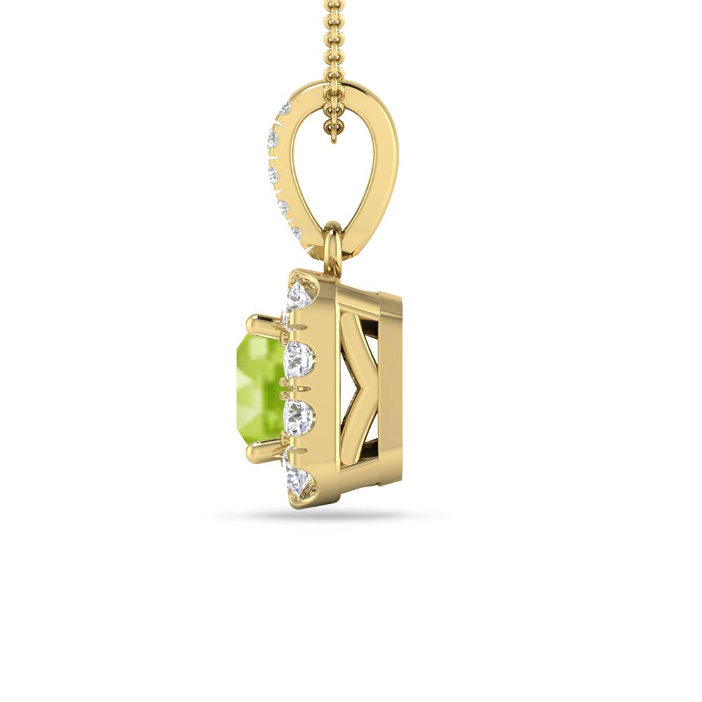 Yellow Gold - Peridot