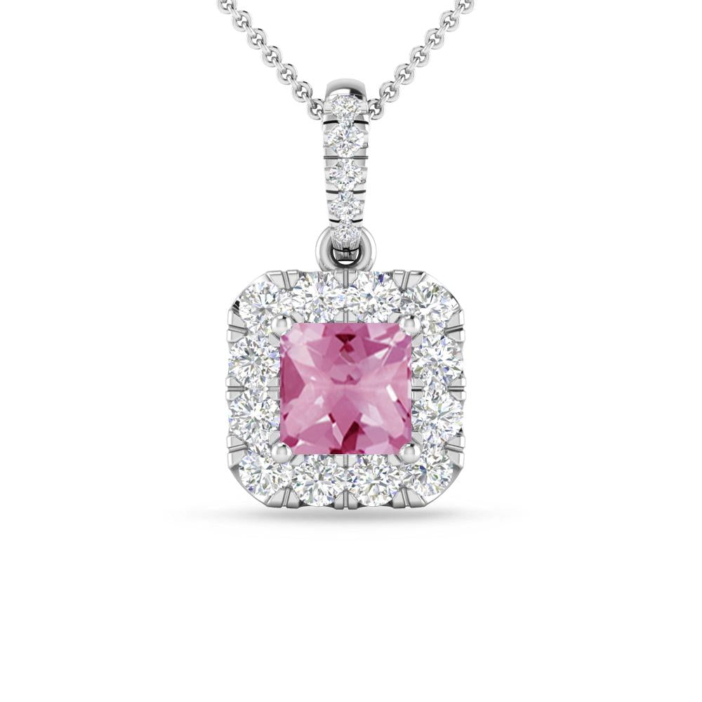 White Gold - Pink Tourmaline