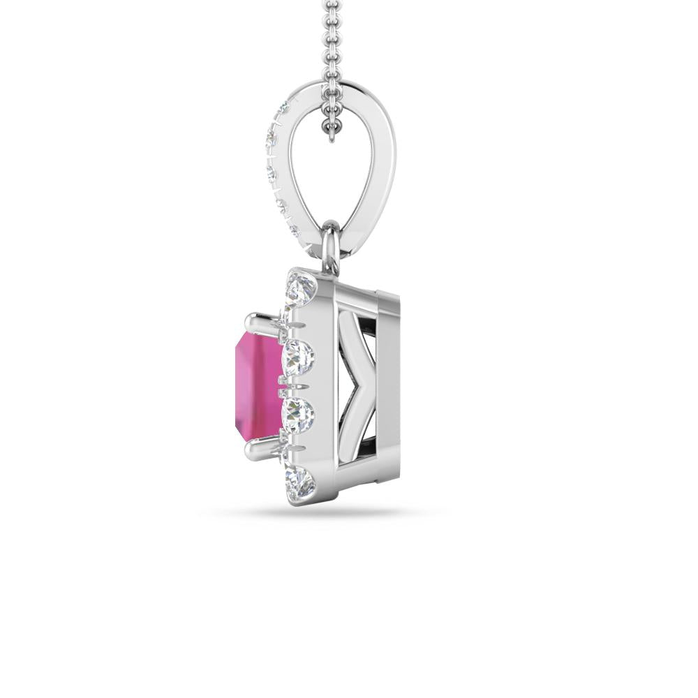 White Gold - Pink Tourmaline