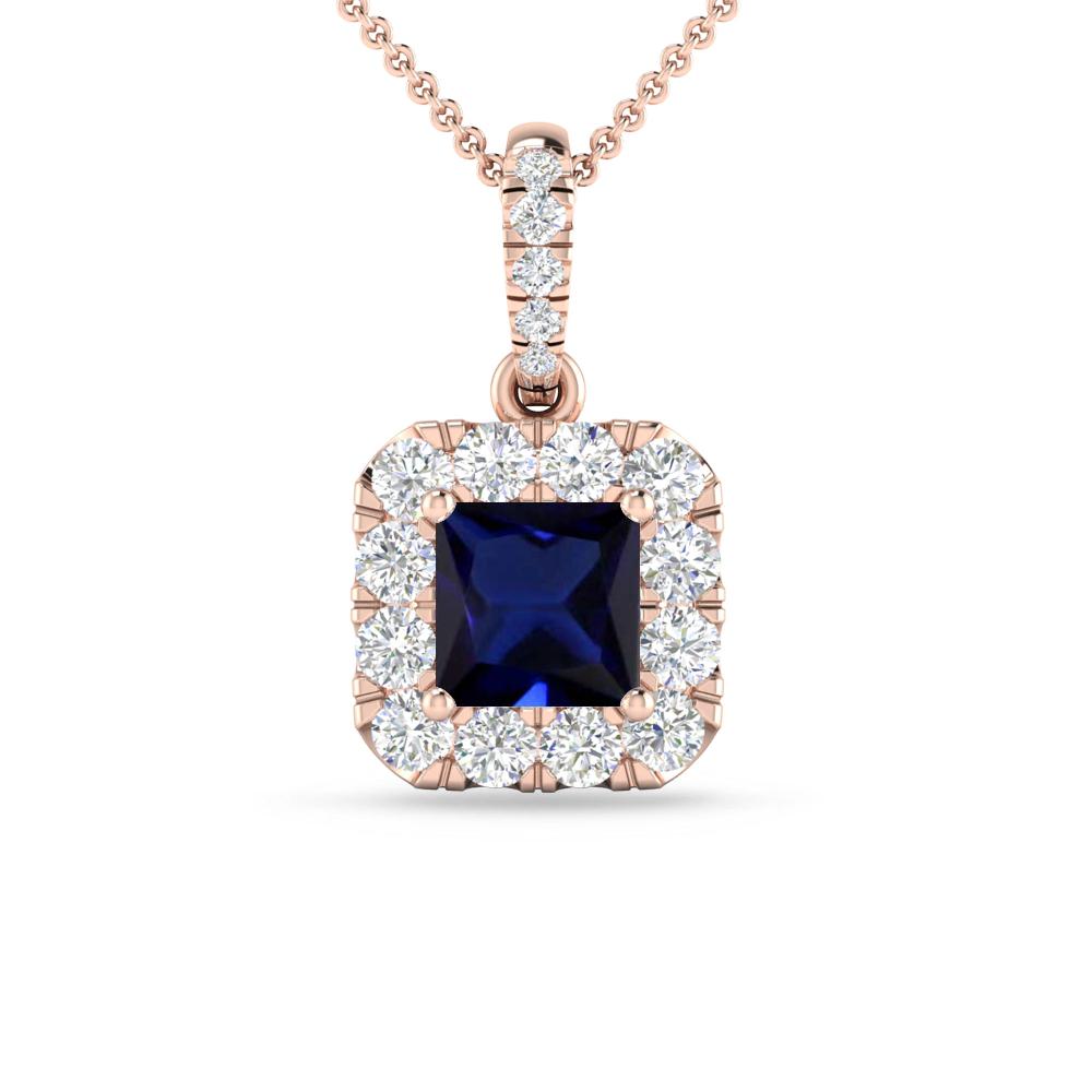 Rose Gold - Sapphire