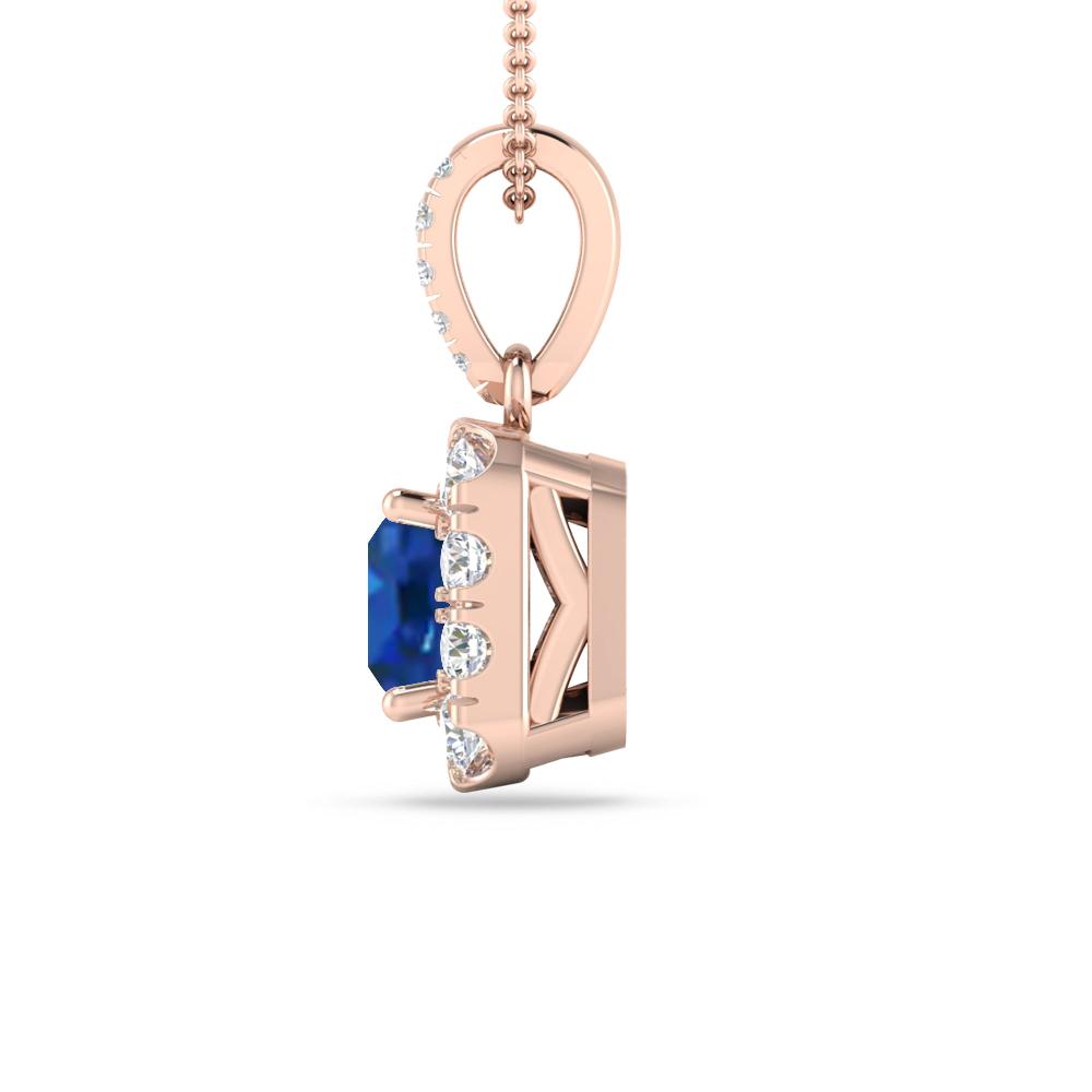 Rose Gold - Sapphire